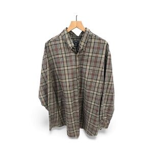 Brooks Brothers Men’s 2XL Plaid Casual Button-Up Shirt